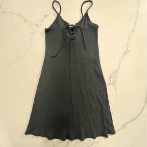 FOREVER 21 spaghetti strap stretchy mini dress size small